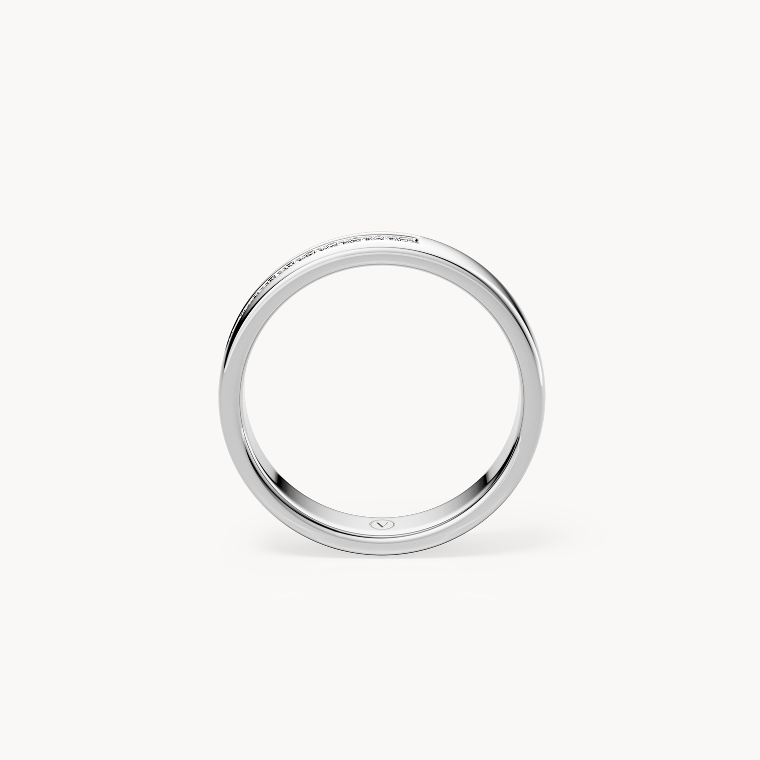 Channel Wedding Band 4mm