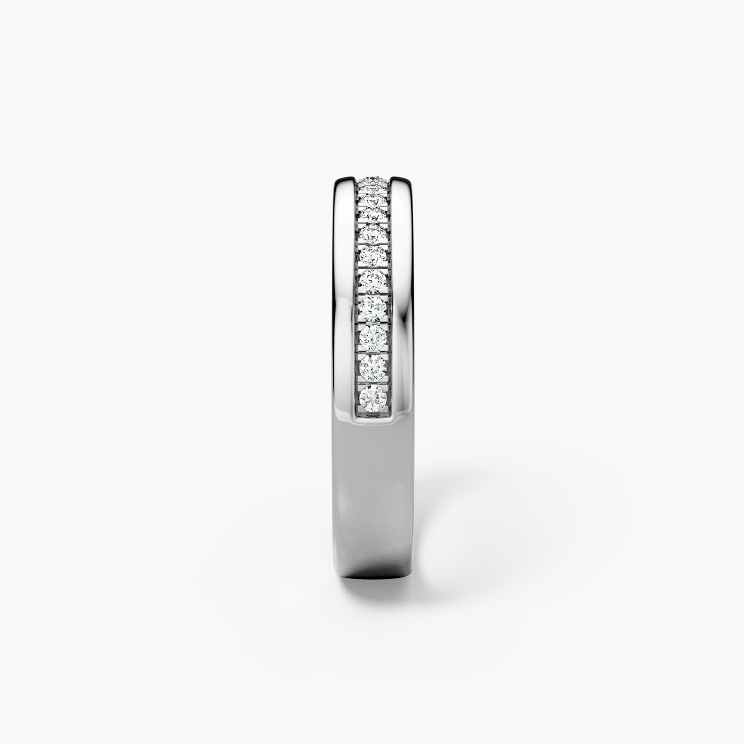 Channel Wedding Band 4mm