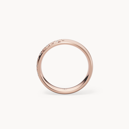 Scattered Brilliant Wedding Band 4.5mm