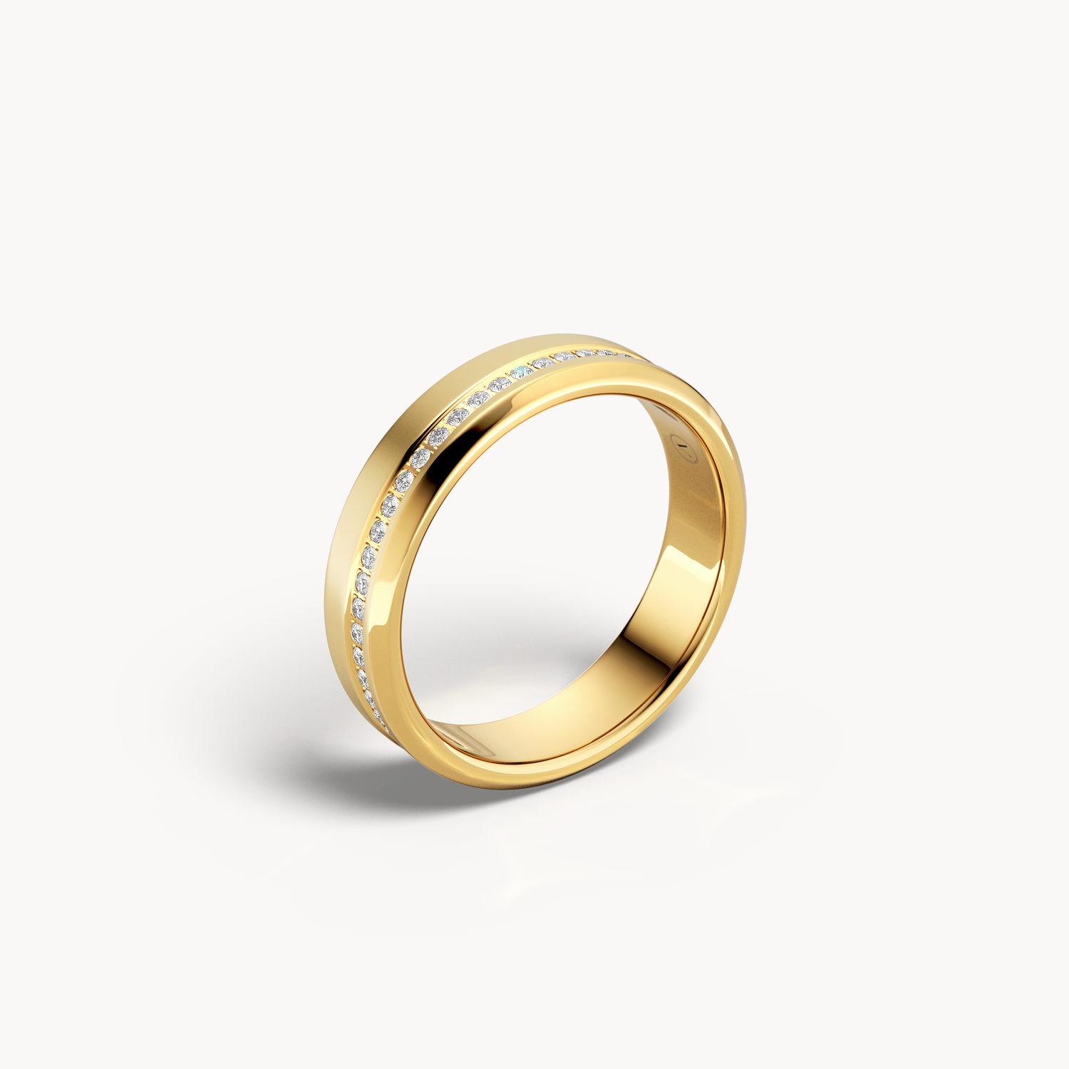 Channel Wedding Band 5mm