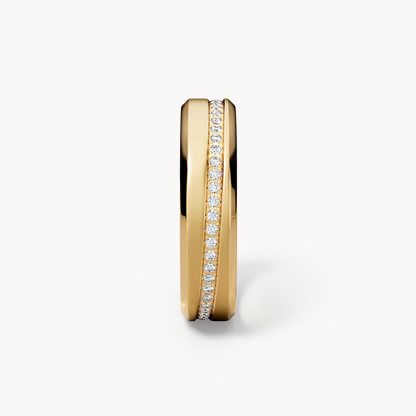 Channel Wedding Band 5mm