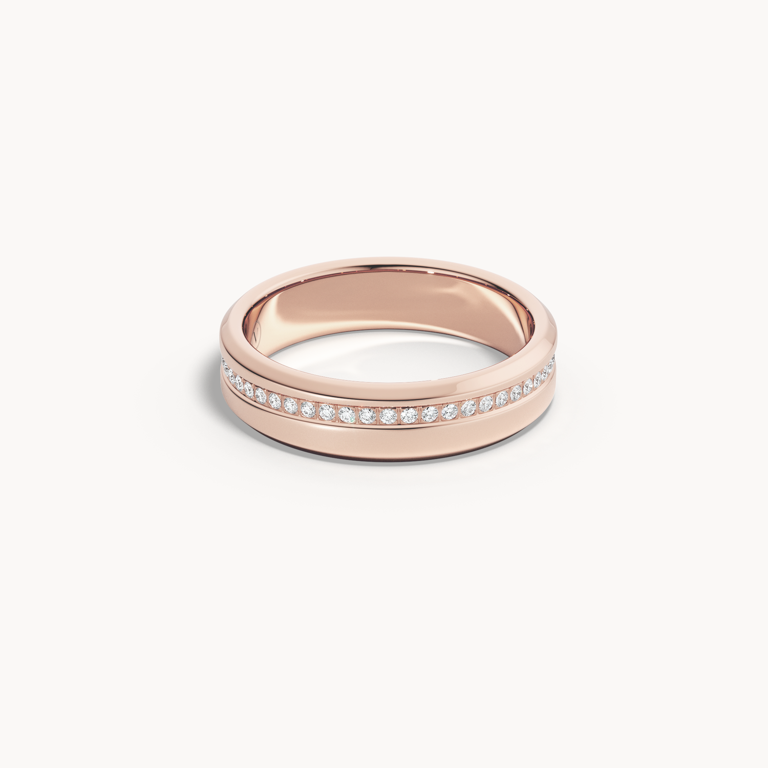 Channel Wedding Band 5mm