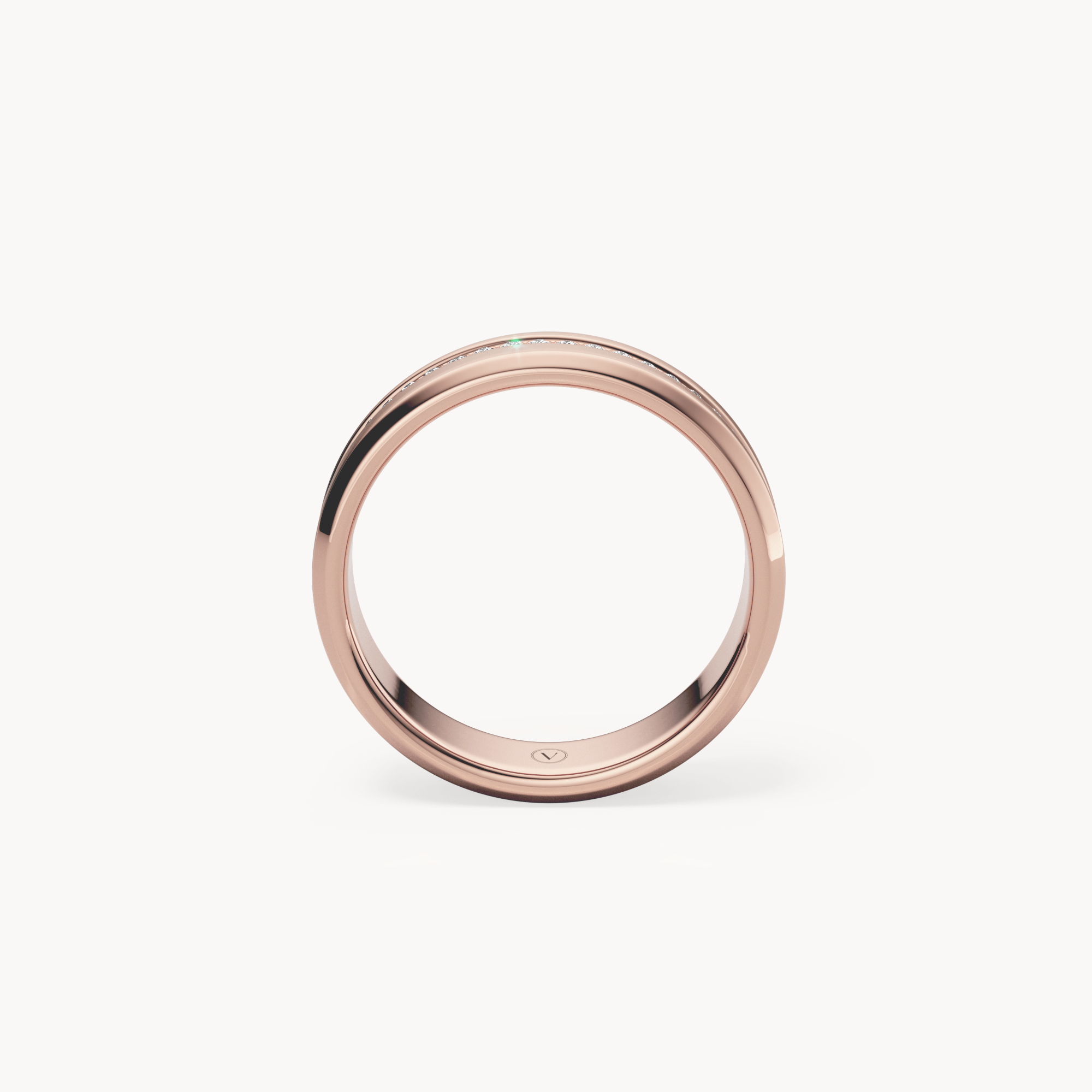 Channel Wedding Band 5mm