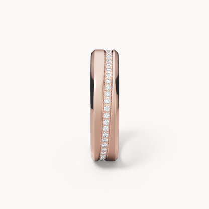 Channel Wedding Band 5mm