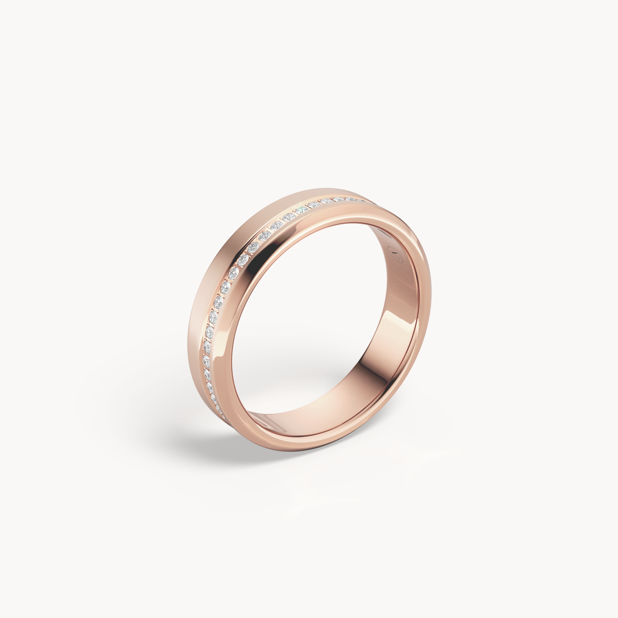 Channel Wedding Band 5mm