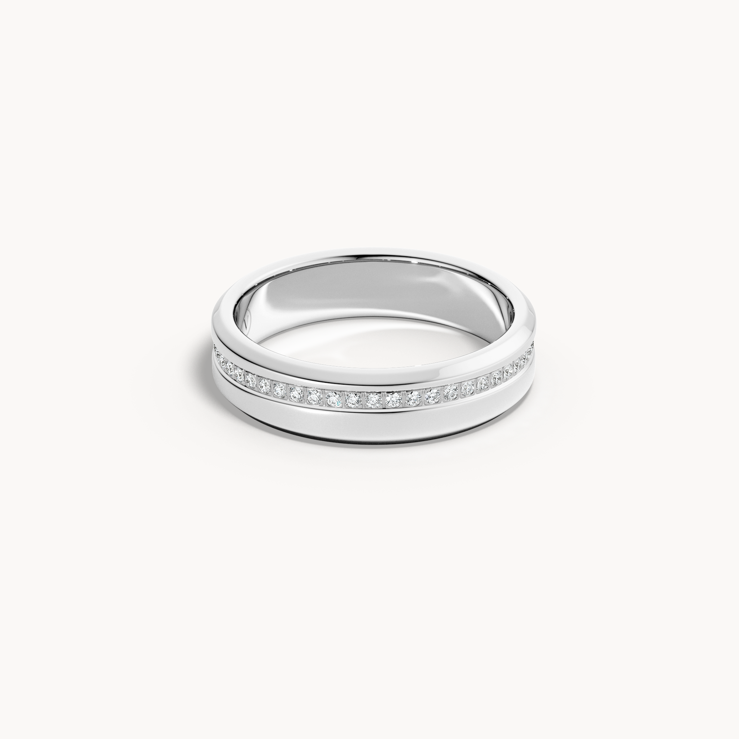 Channel Wedding Band 5mm