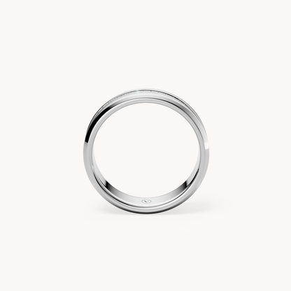 Channel Wedding Band 5mm