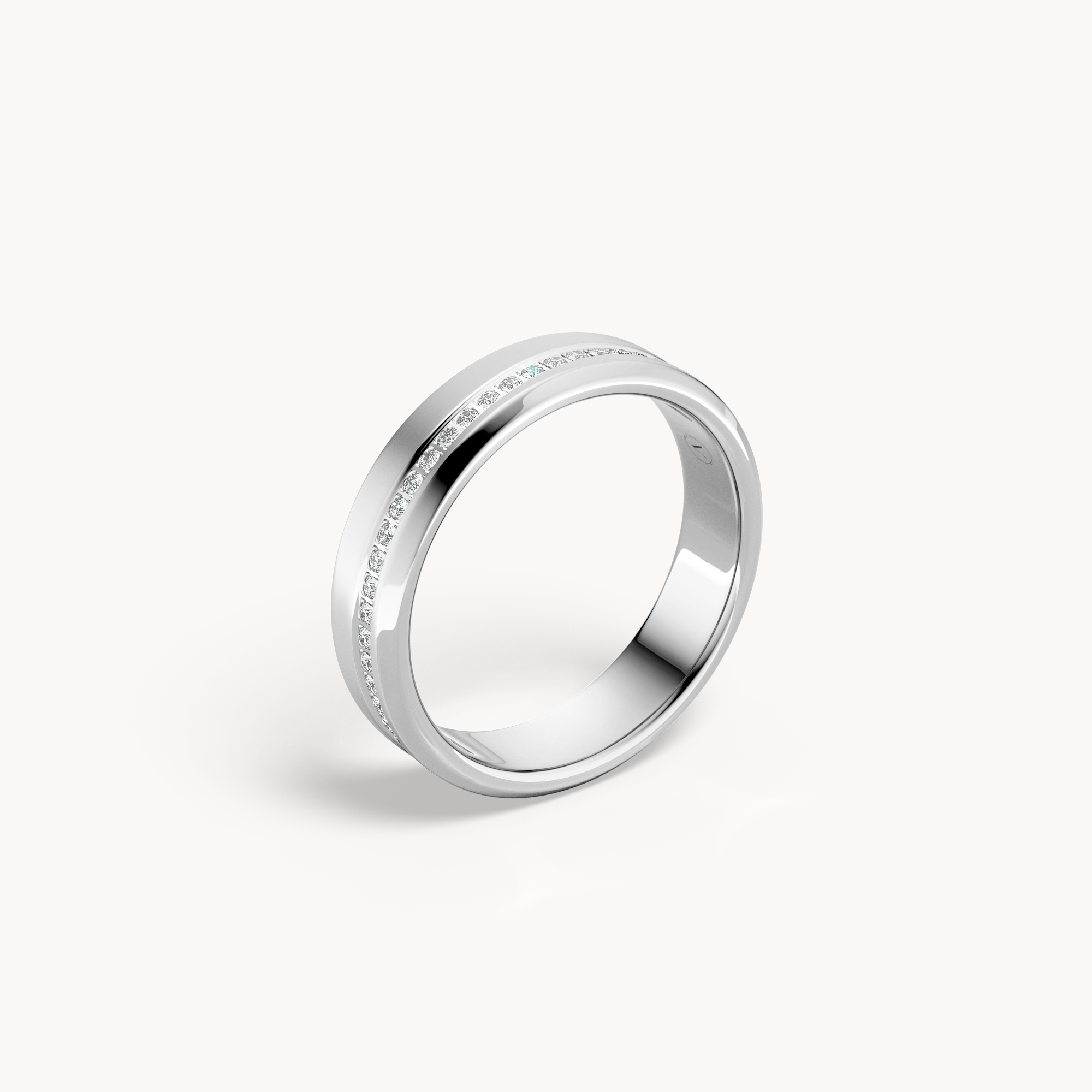 Channel Wedding Band 5mm