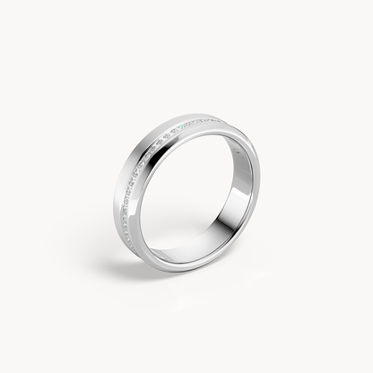 Channel Wedding Band 5mm