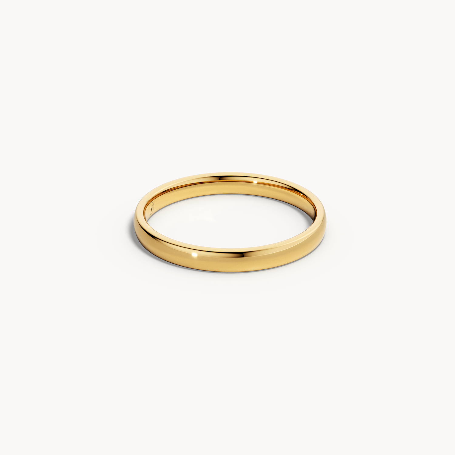 Classic Wedding Band 2.5mm for Him