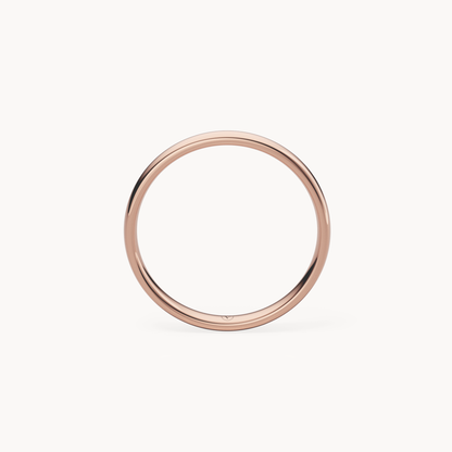 Classic Wedding Band 2.5mm for Her