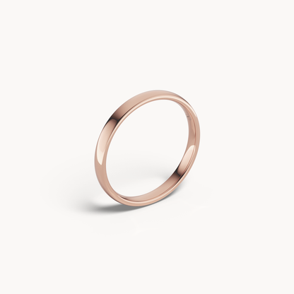 Classic Wedding Band 2.5mm for Him