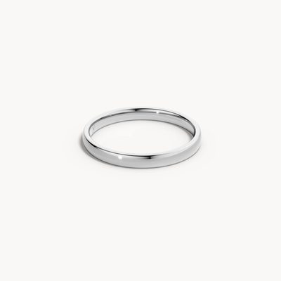 Classic Wedding Band 2.5mm for Her