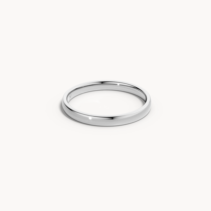 Classic Wedding Band 2.5mm for Him