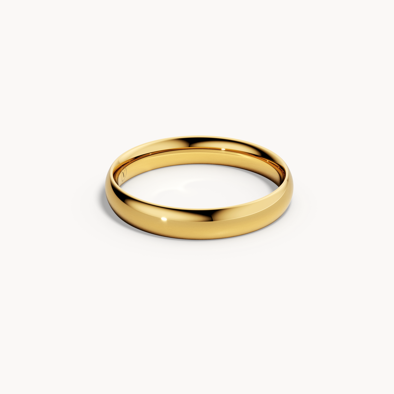Slim Flat Wedding Band