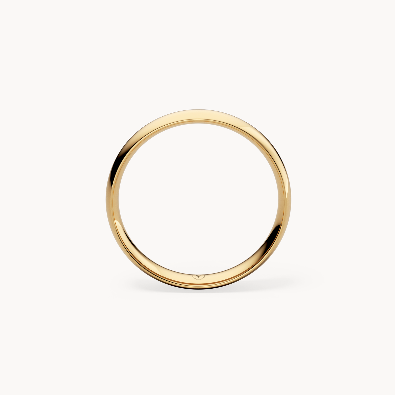 Slim Flat Wedding Band