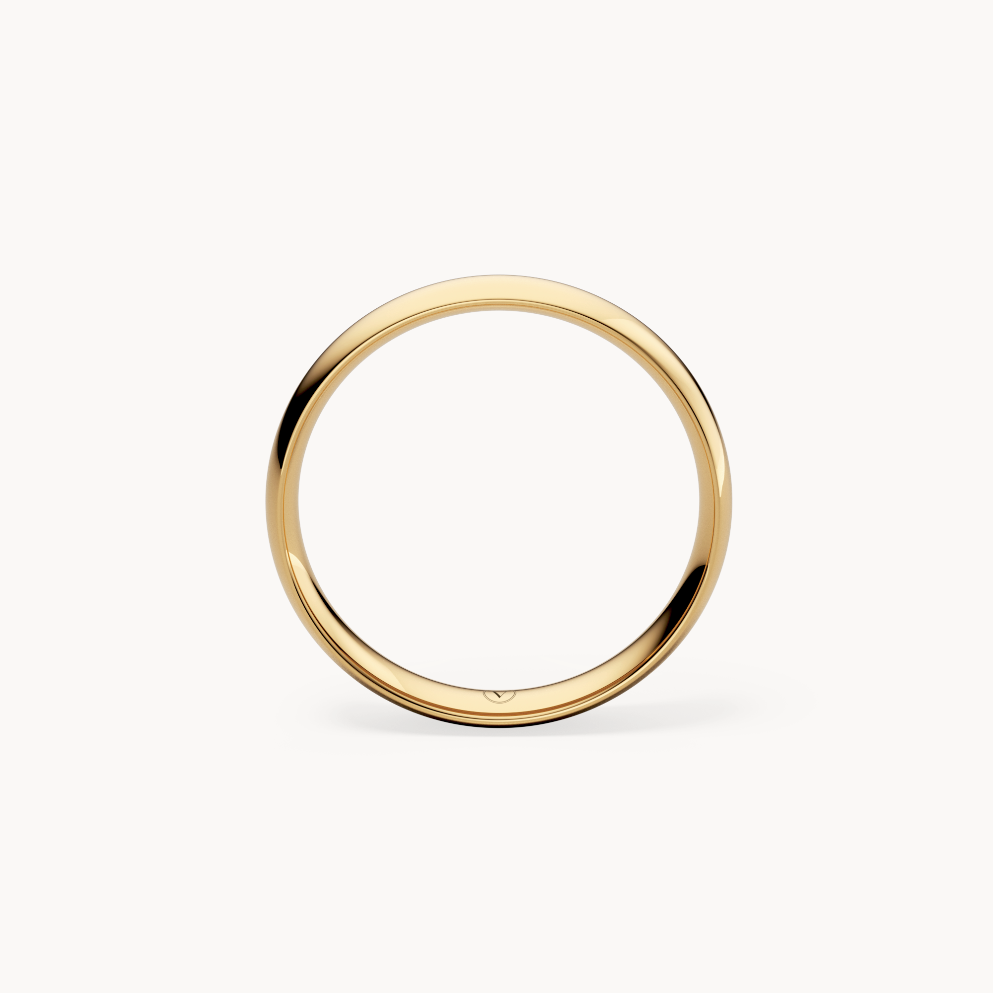 Slim Flat Wedding Band