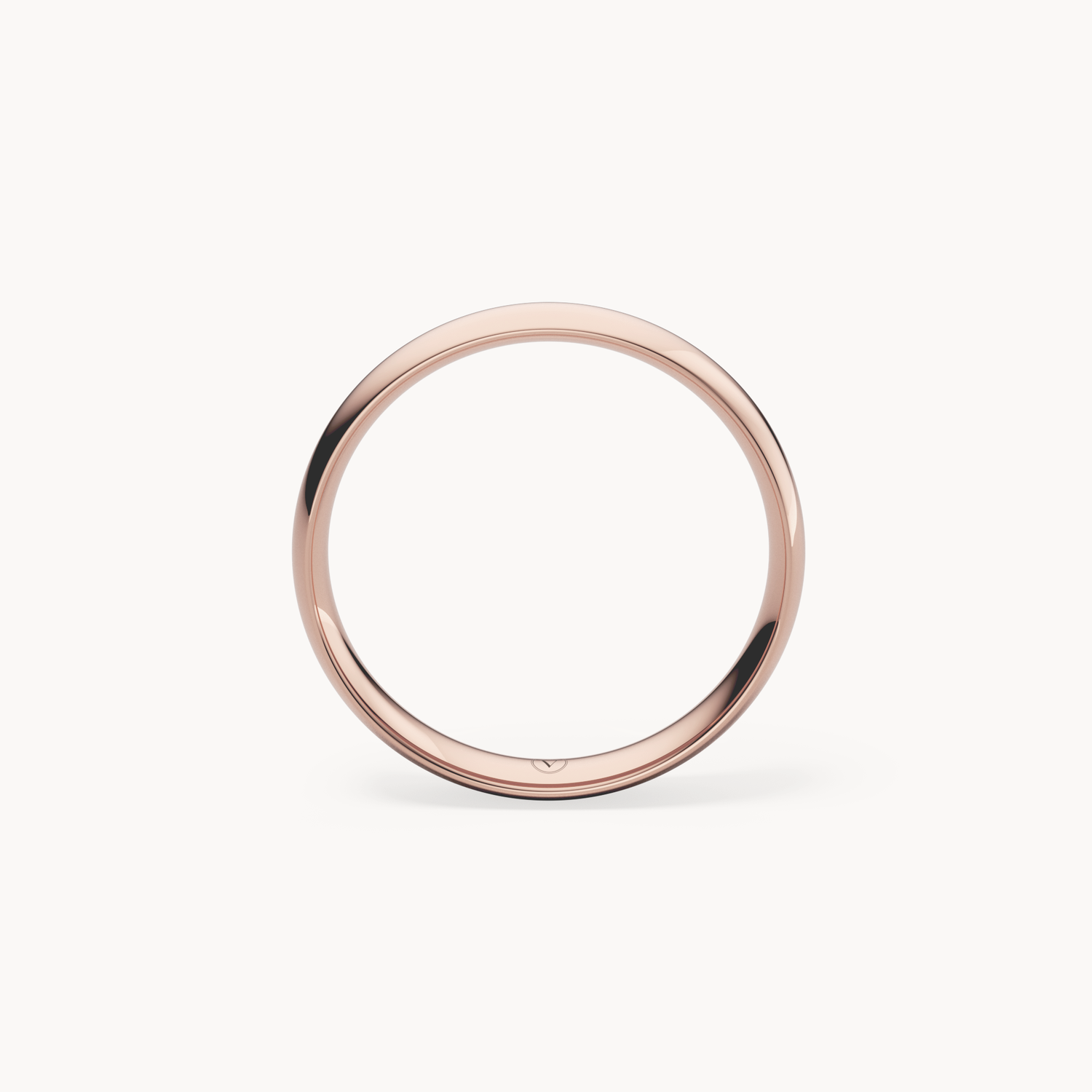 Slim Flat Wedding Band