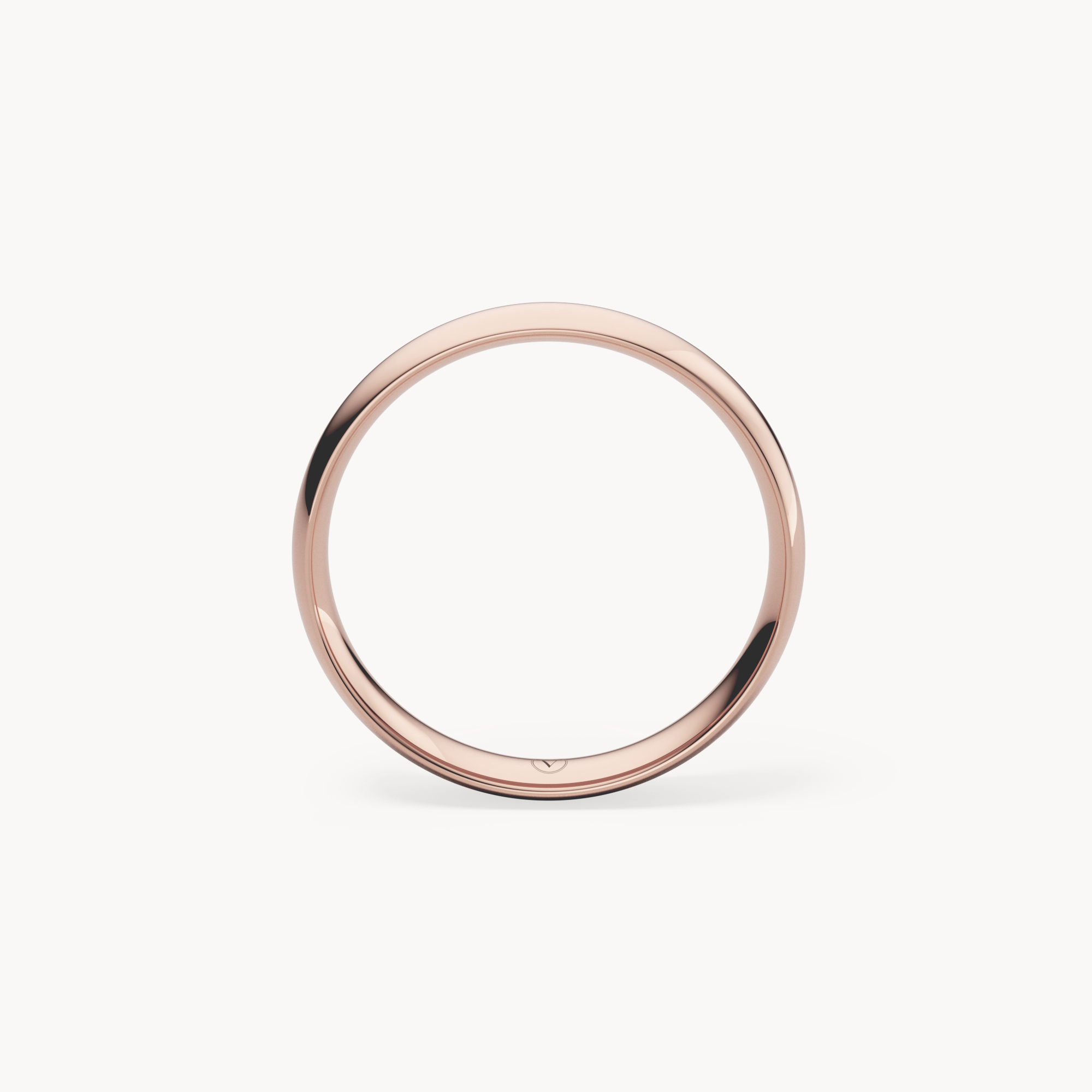 Slim Flat Wedding Band