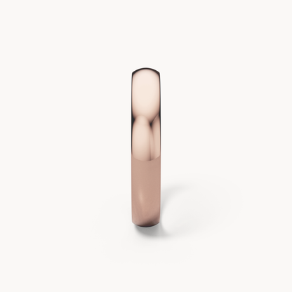 Slim Flat Wedding Band