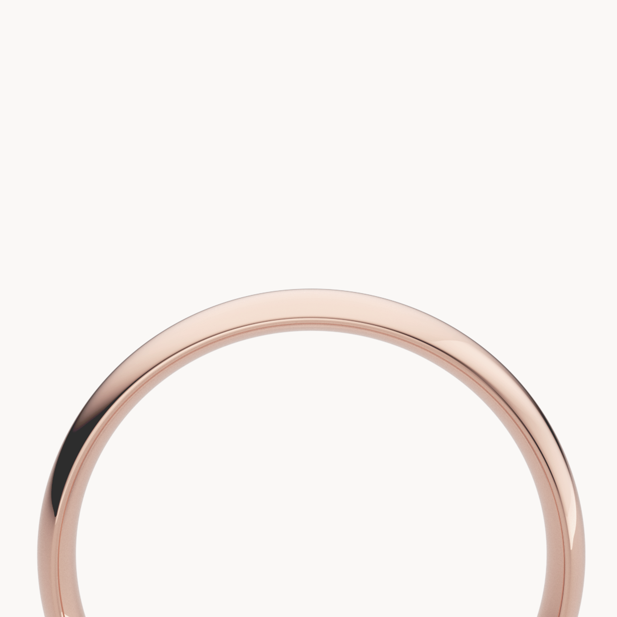 Slim Flat Wedding Band