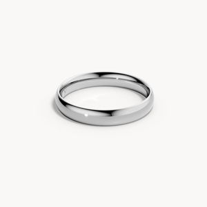 Slim Flat Wedding Band