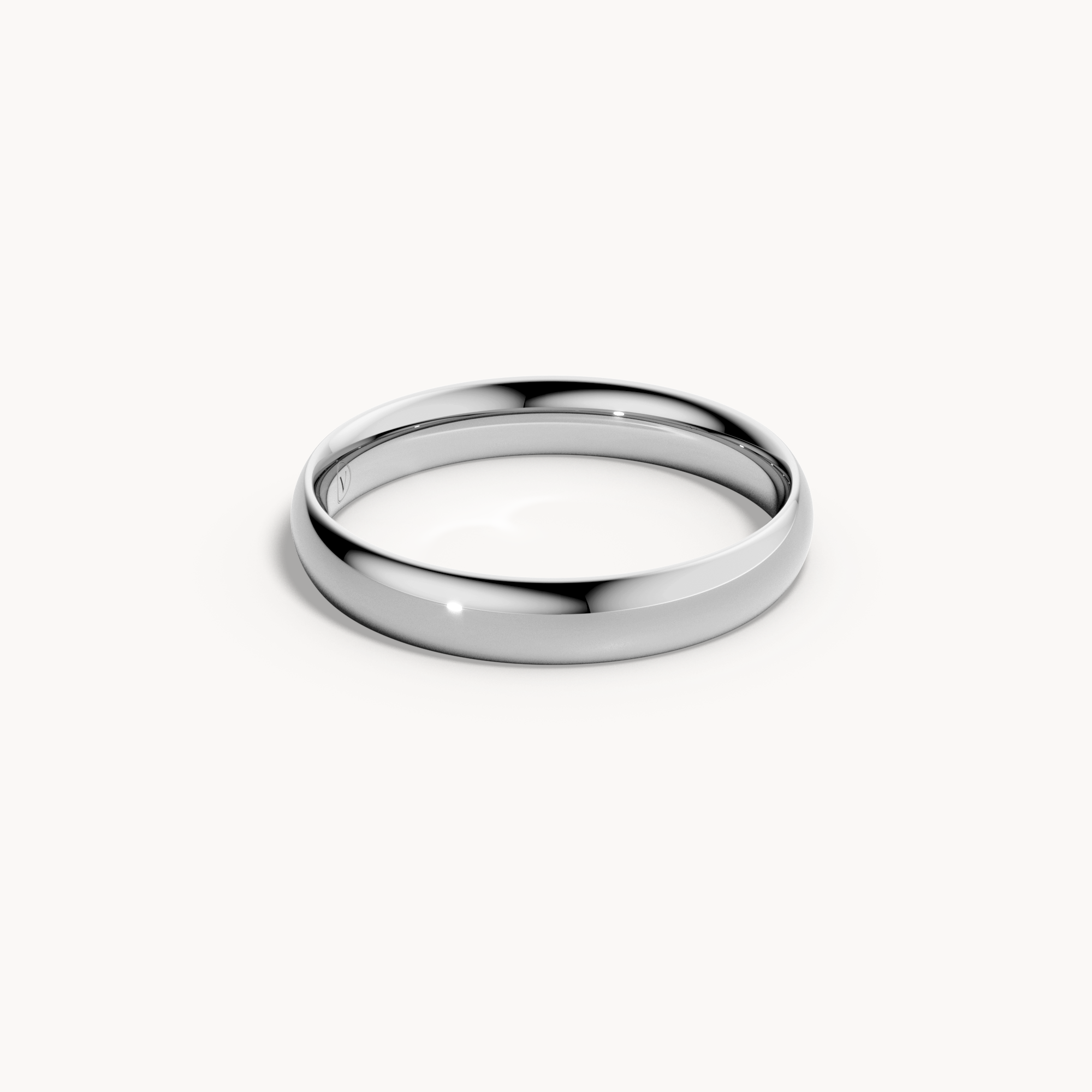 Slim Flat Wedding Band