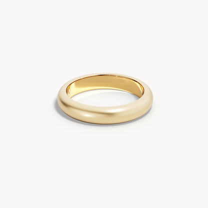 Dome Wedding Band