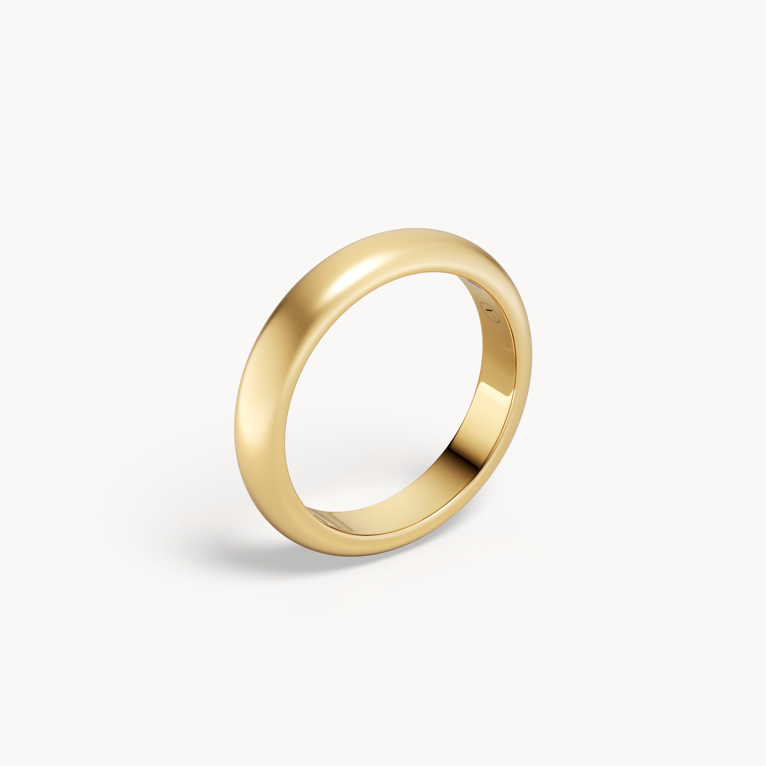 Dome Wedding Band