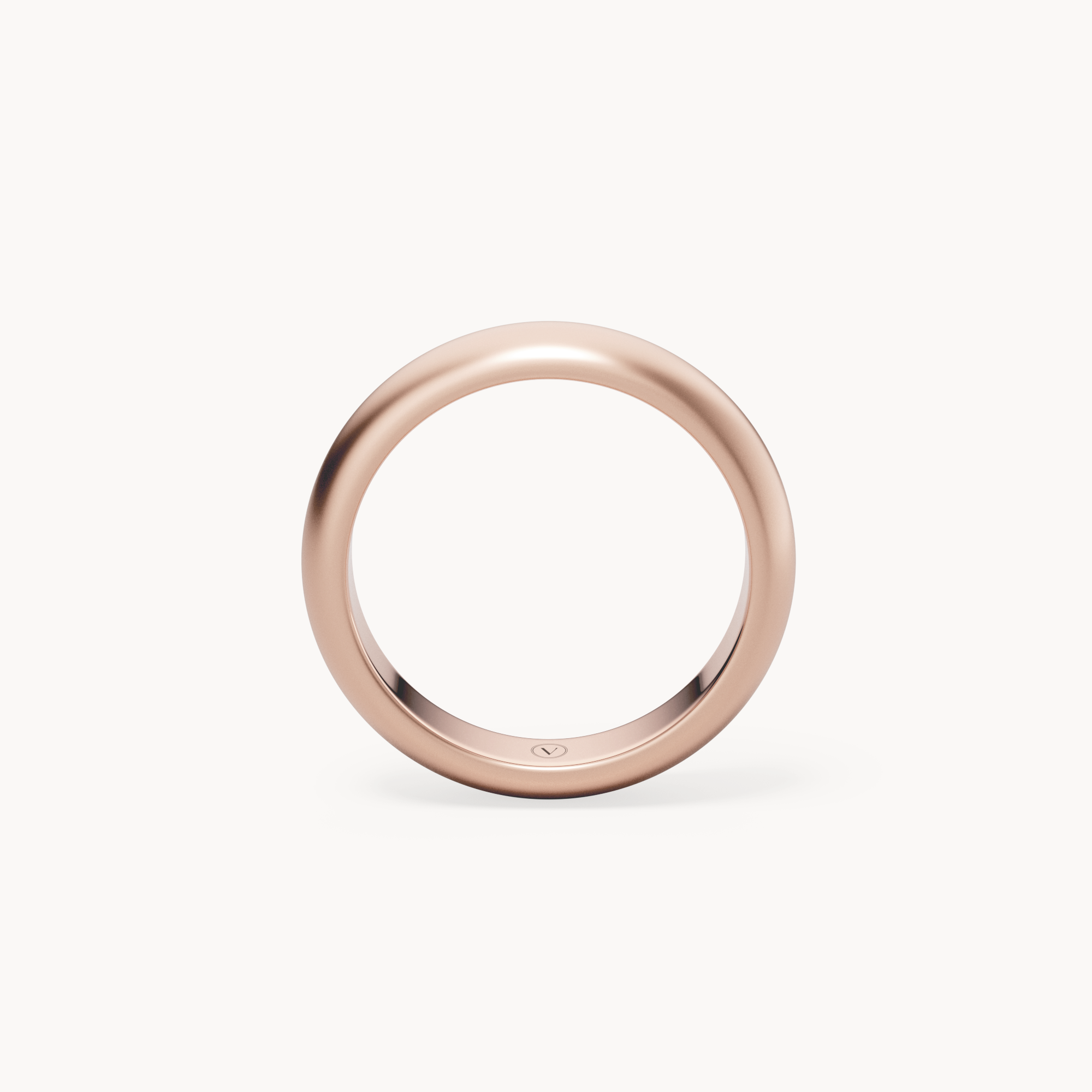 Dome Wedding Band