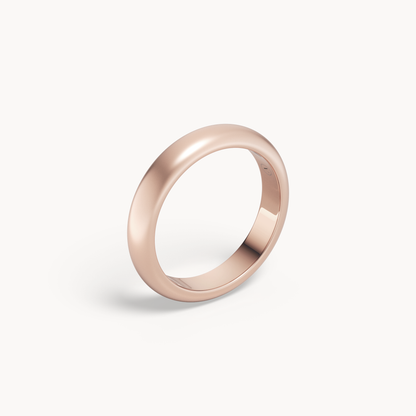 Dome Wedding Band
