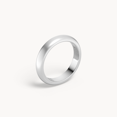 Dome Wedding Band
