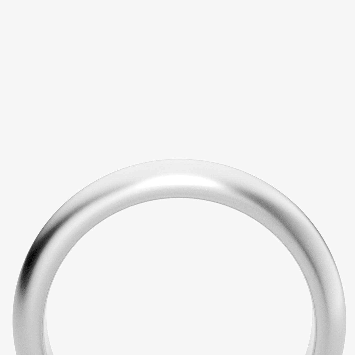 Dome Wedding Band