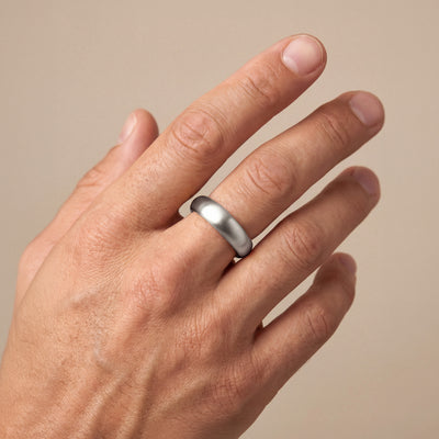 Dome Wedding Band
