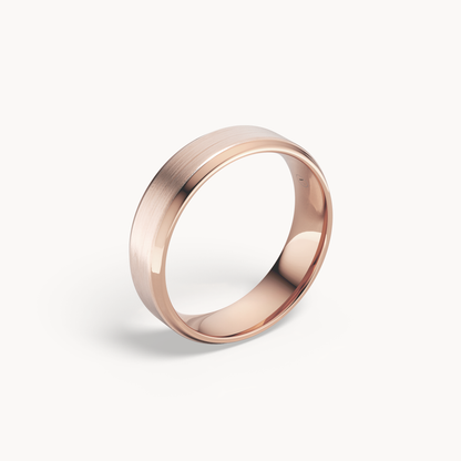 Inlay Wedding Band