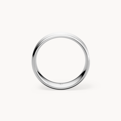 Inlay Wedding Band