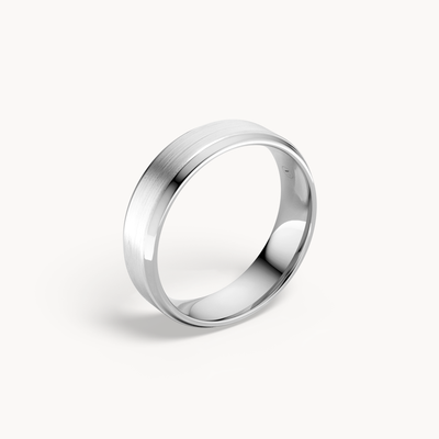 Inlay Wedding Band