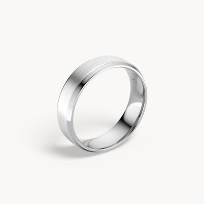 Inlay Wedding Band
