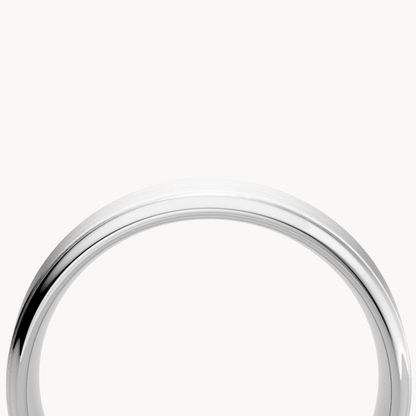 Inlay Wedding Band