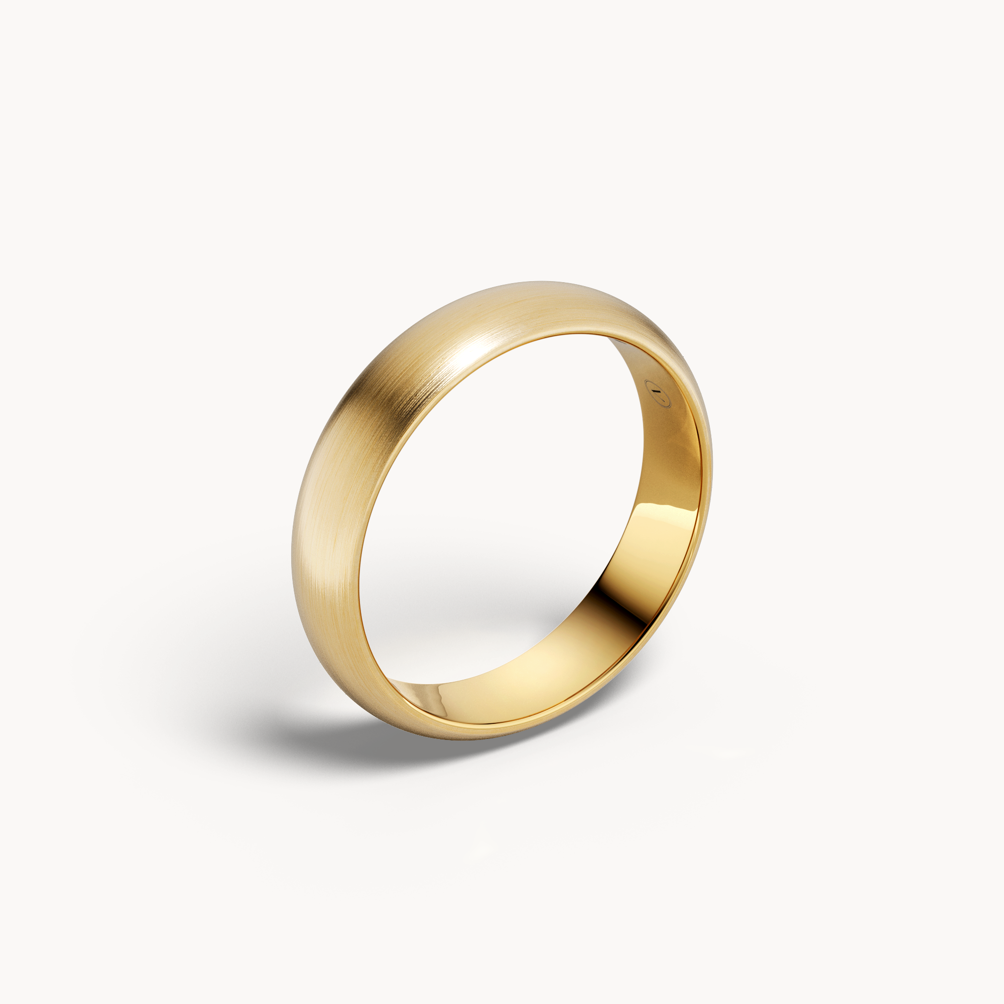 Brushed Wedding Band
