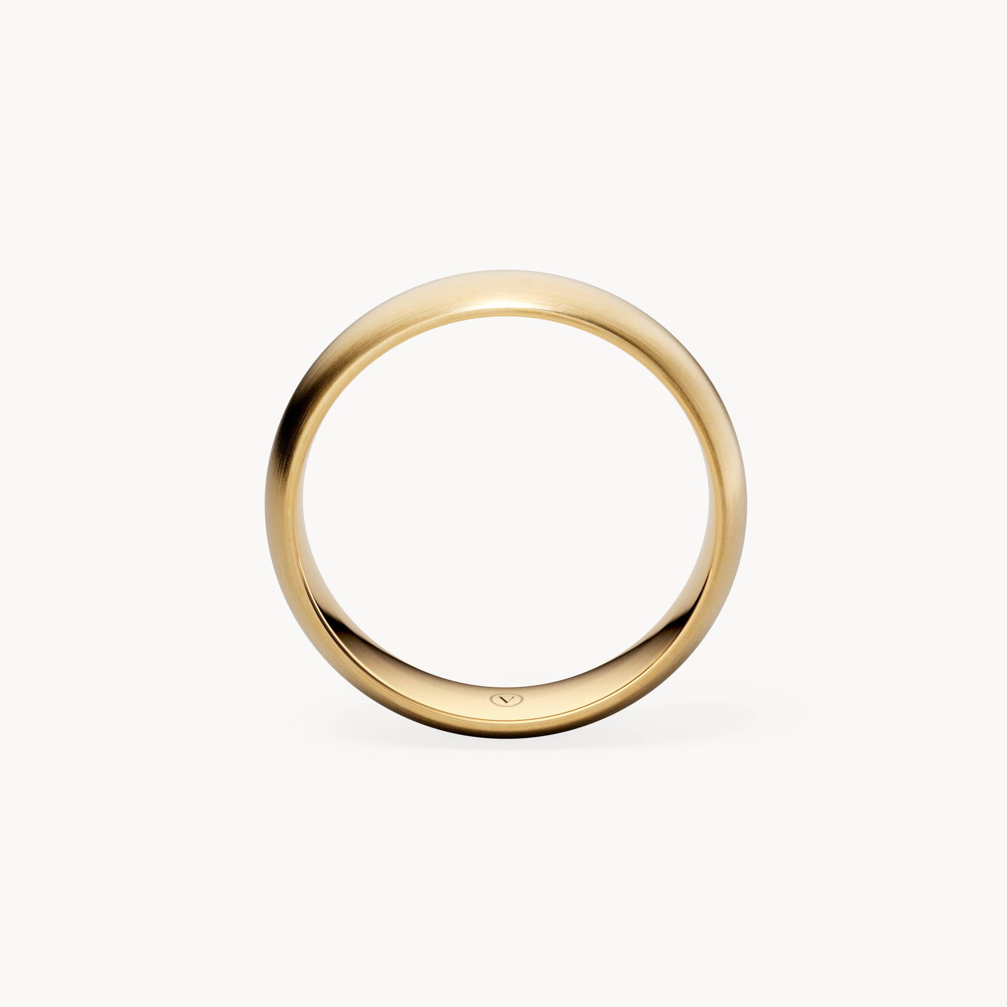 Brushed Wedding Band