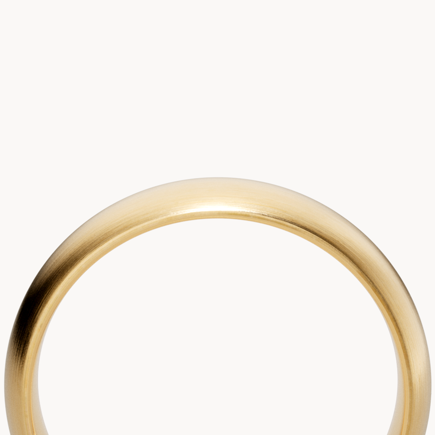 Brushed Wedding Band