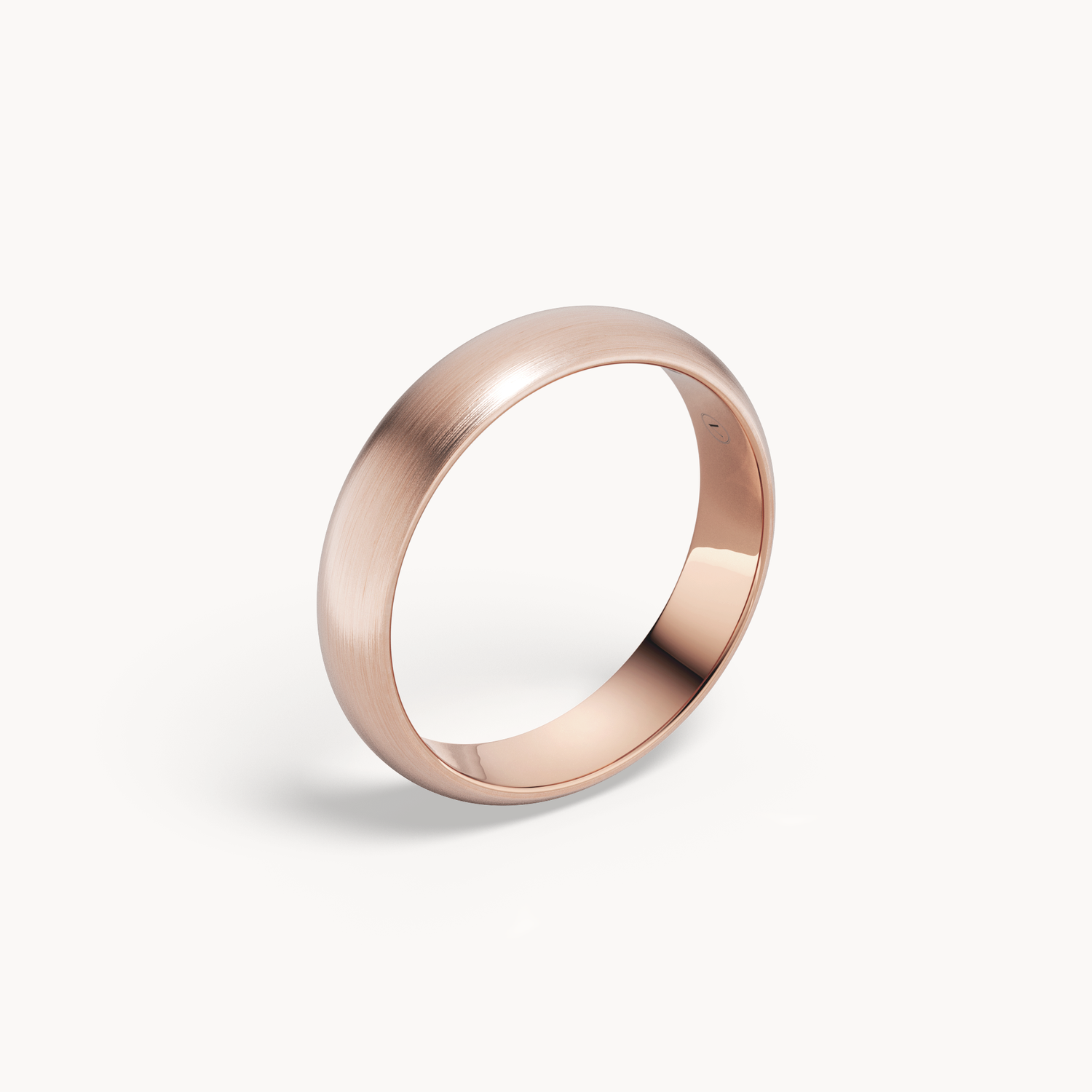 Brushed Wedding Band