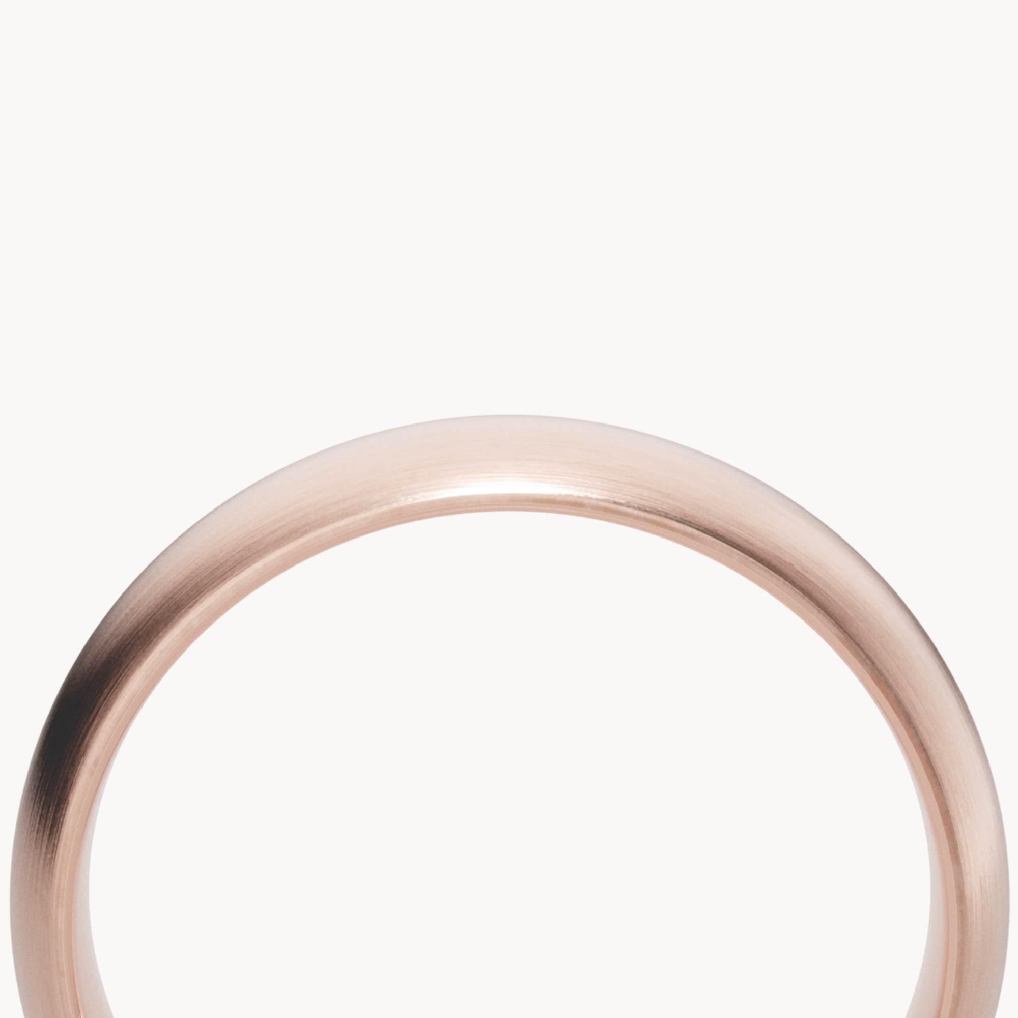 Brushed Wedding Band