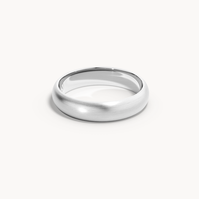 Brushed Wedding Band