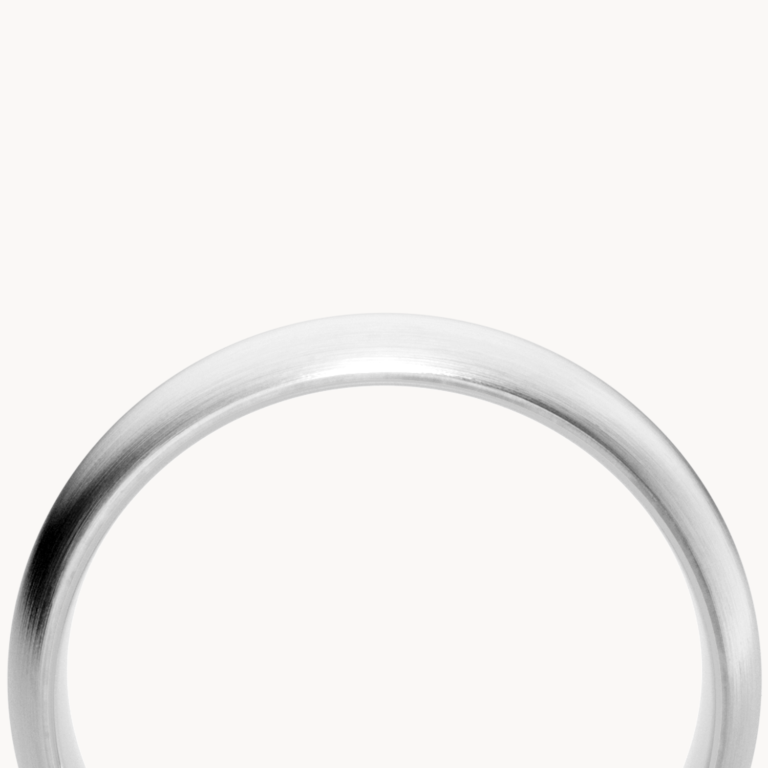 Brushed Wedding Band