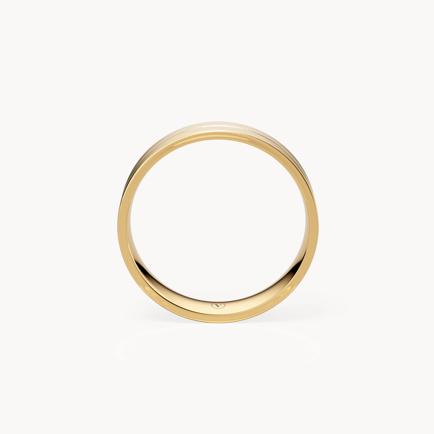 Centerline Wedding Band