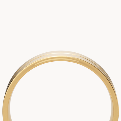 Centerline Wedding Band