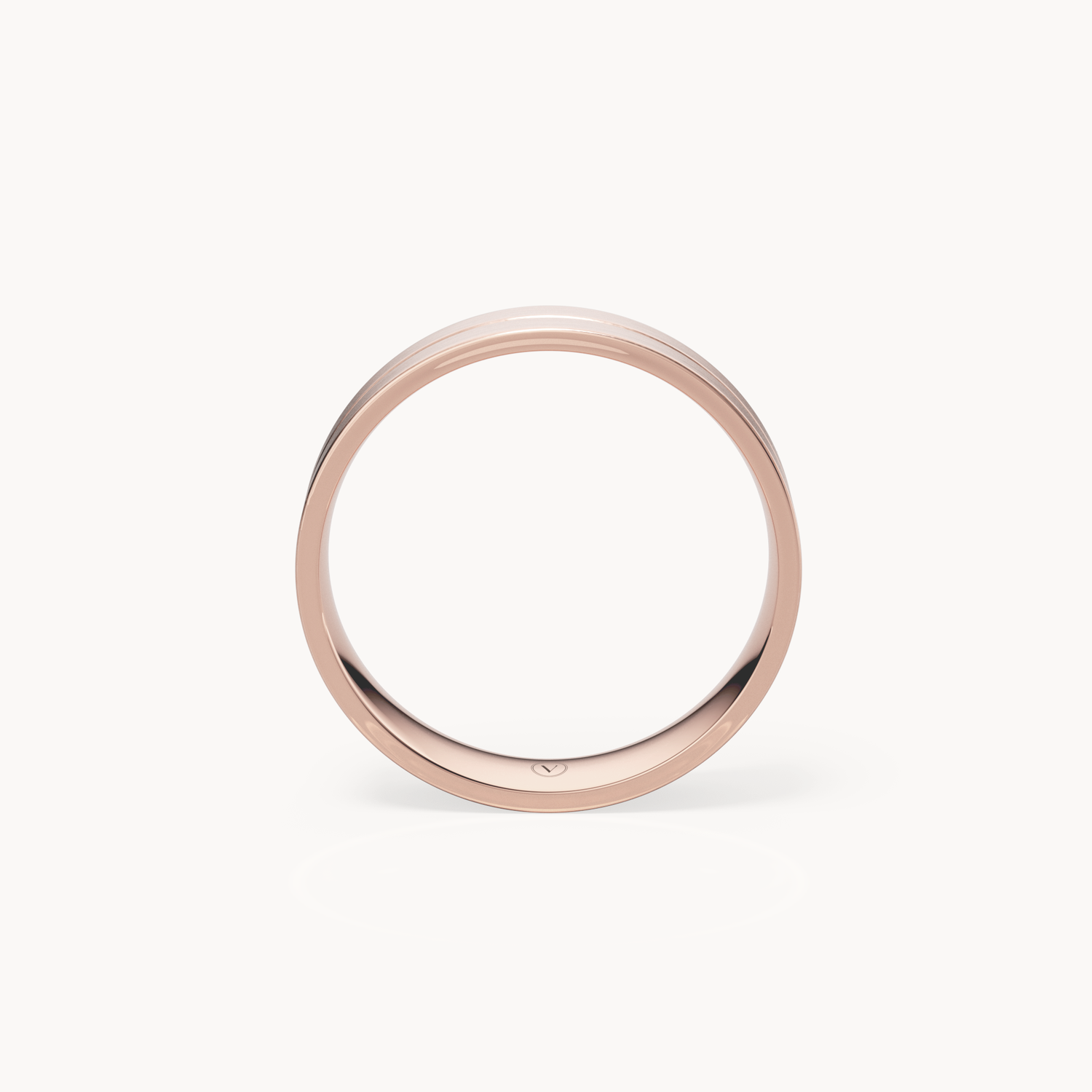 Centerline Wedding Band