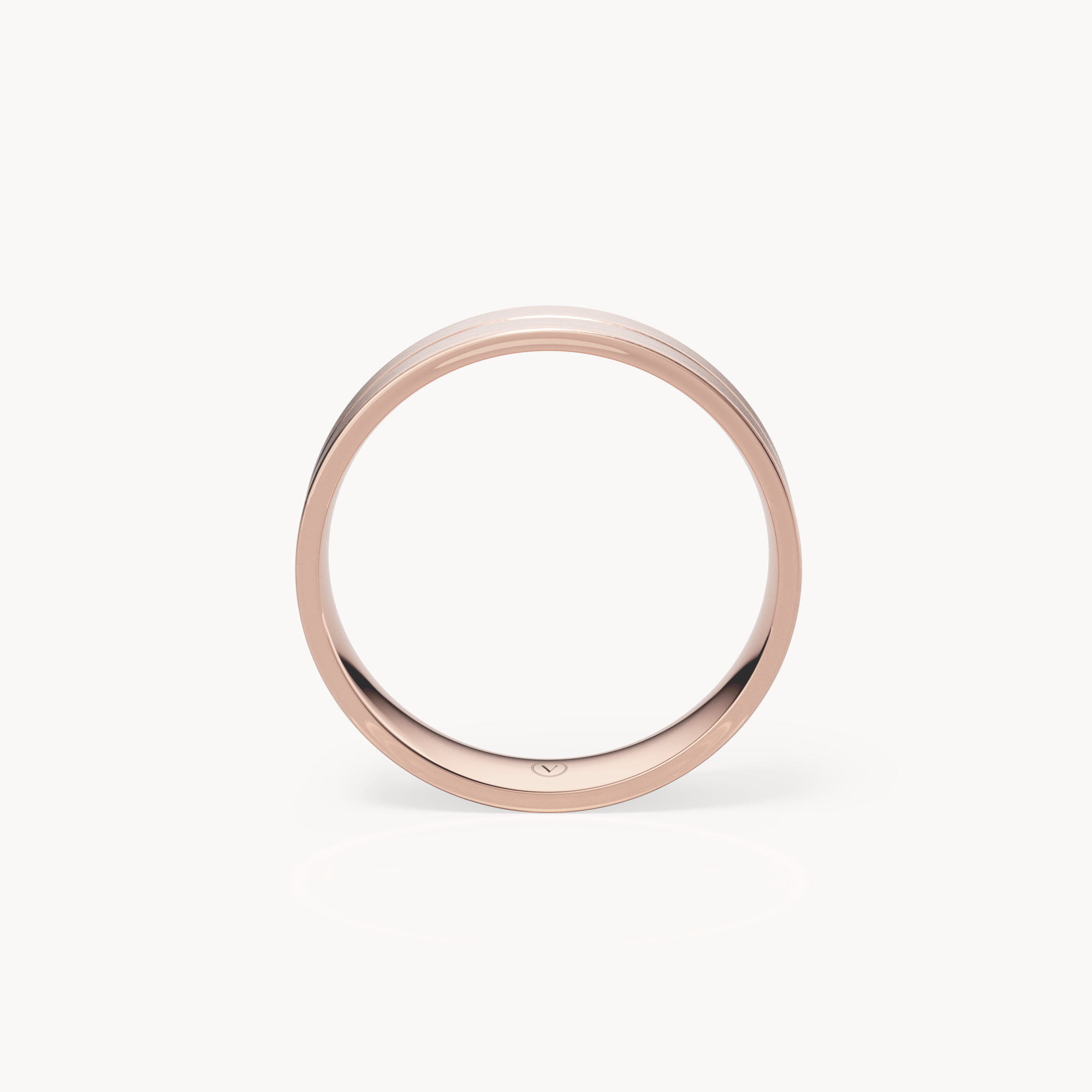 Centerline Wedding Band